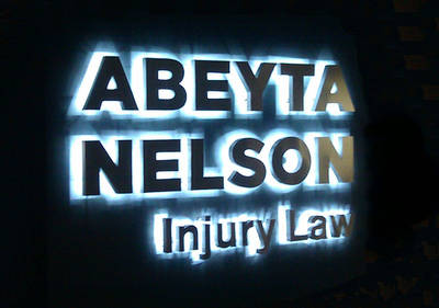LED Sign for Law Office