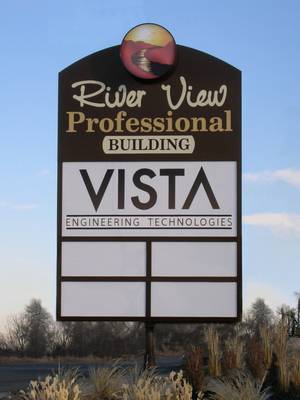 River View Professional Building Sign