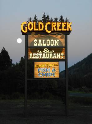 Restaurant sign