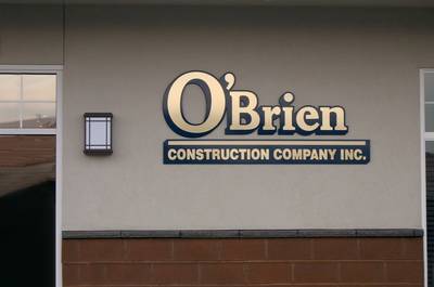 Construction Company Signage