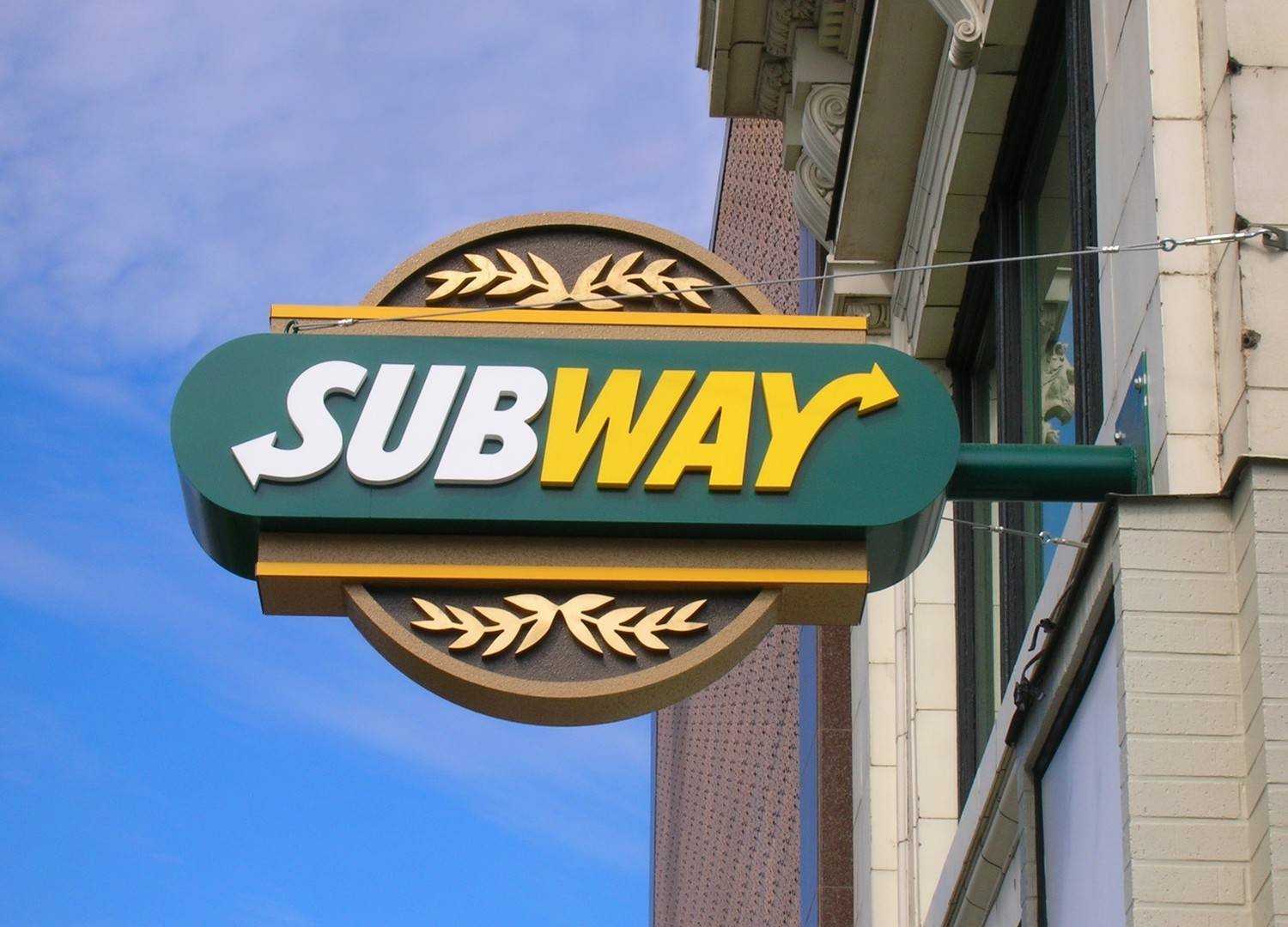 Subway Sign in Yakima