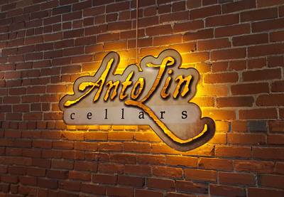 Anto Lin Cellars Lighted Sign