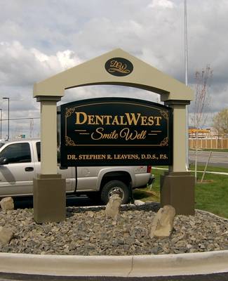 Monument Sign for Dental Office